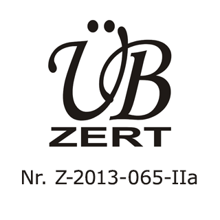 Übzert - Zertifiziert - Z-2013-065-IIa